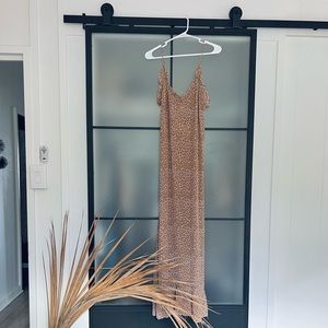 Brooke Cupro ACACIA dress in Sahara print